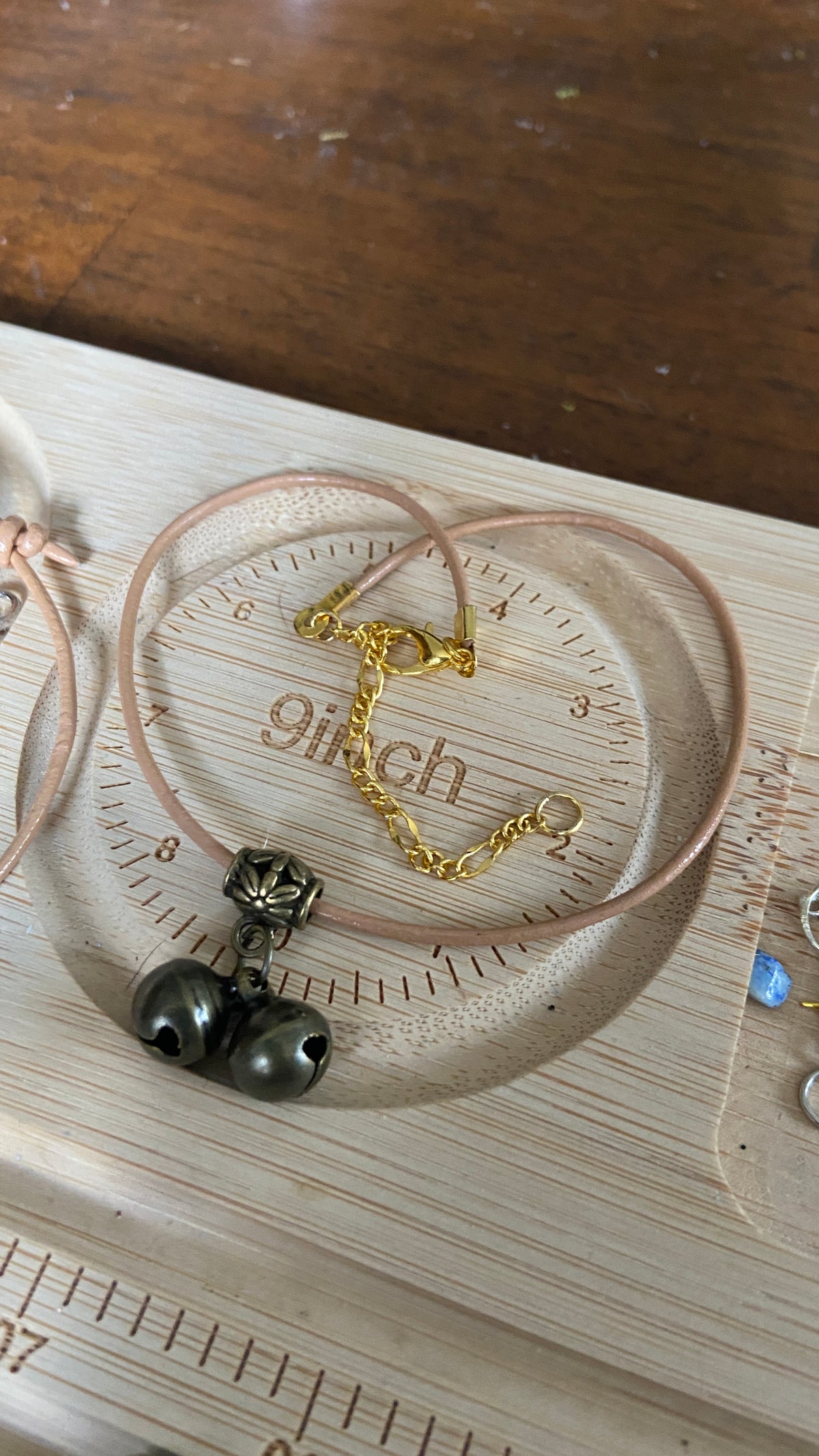 Witches Bell Anklet – Leather & Bronze | Hear Your Magic with Every Step