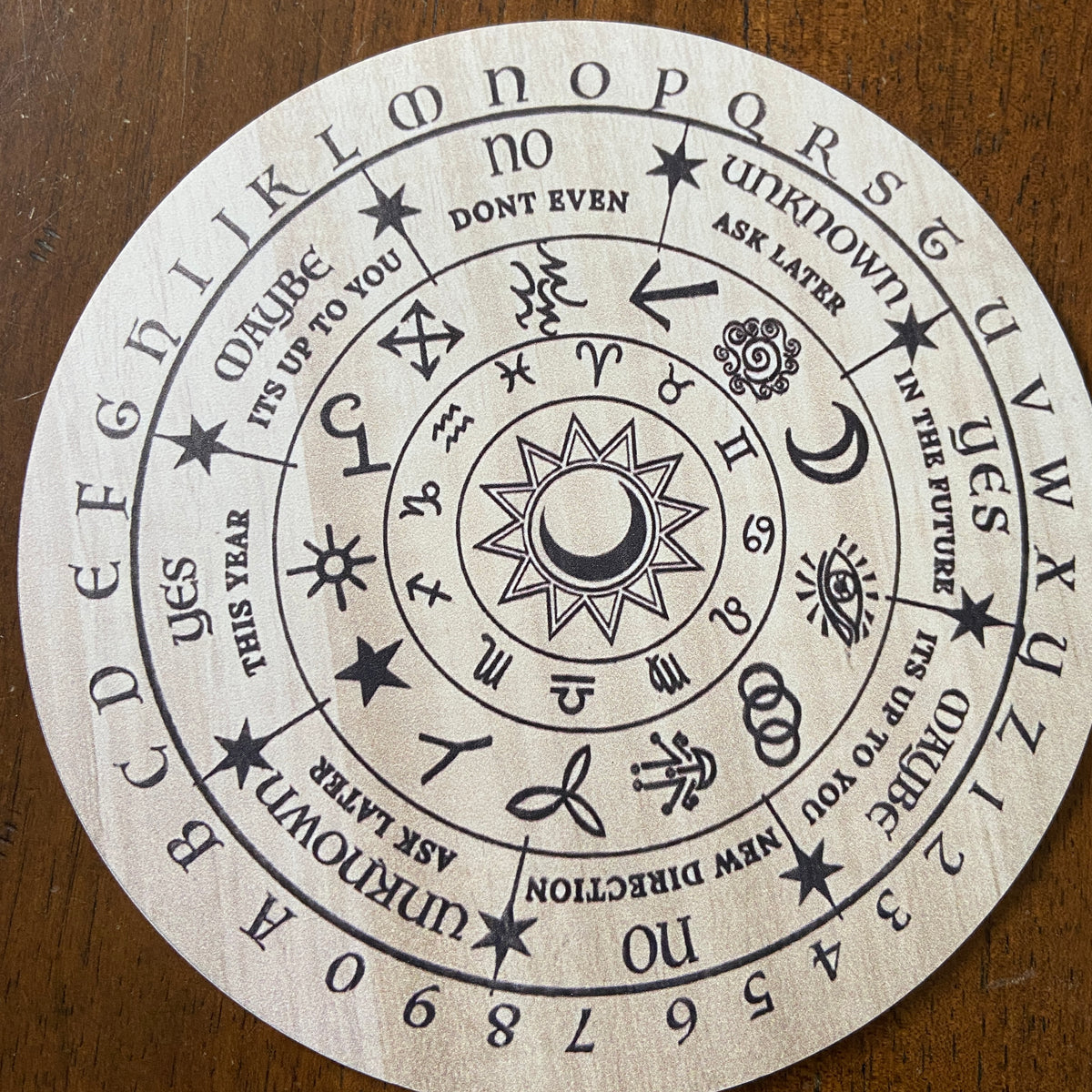 PENDULUMS & DOWSING PLATES DIVINATION BOARDS
