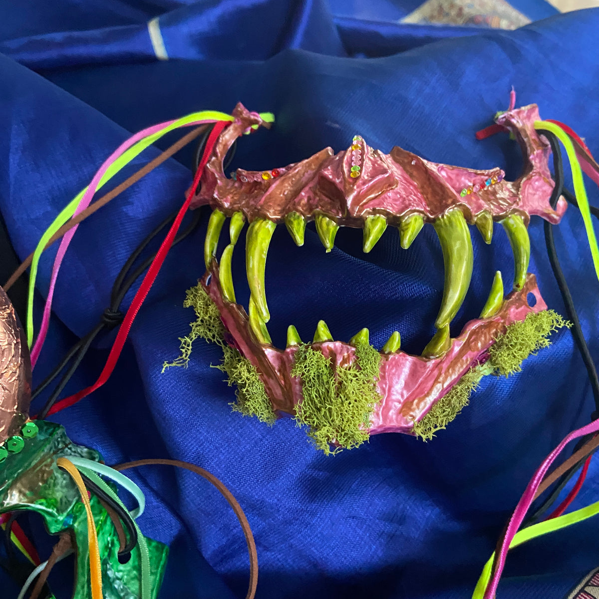 Wearable Art Mask – Handcrafted Masquerade & Costume Mask