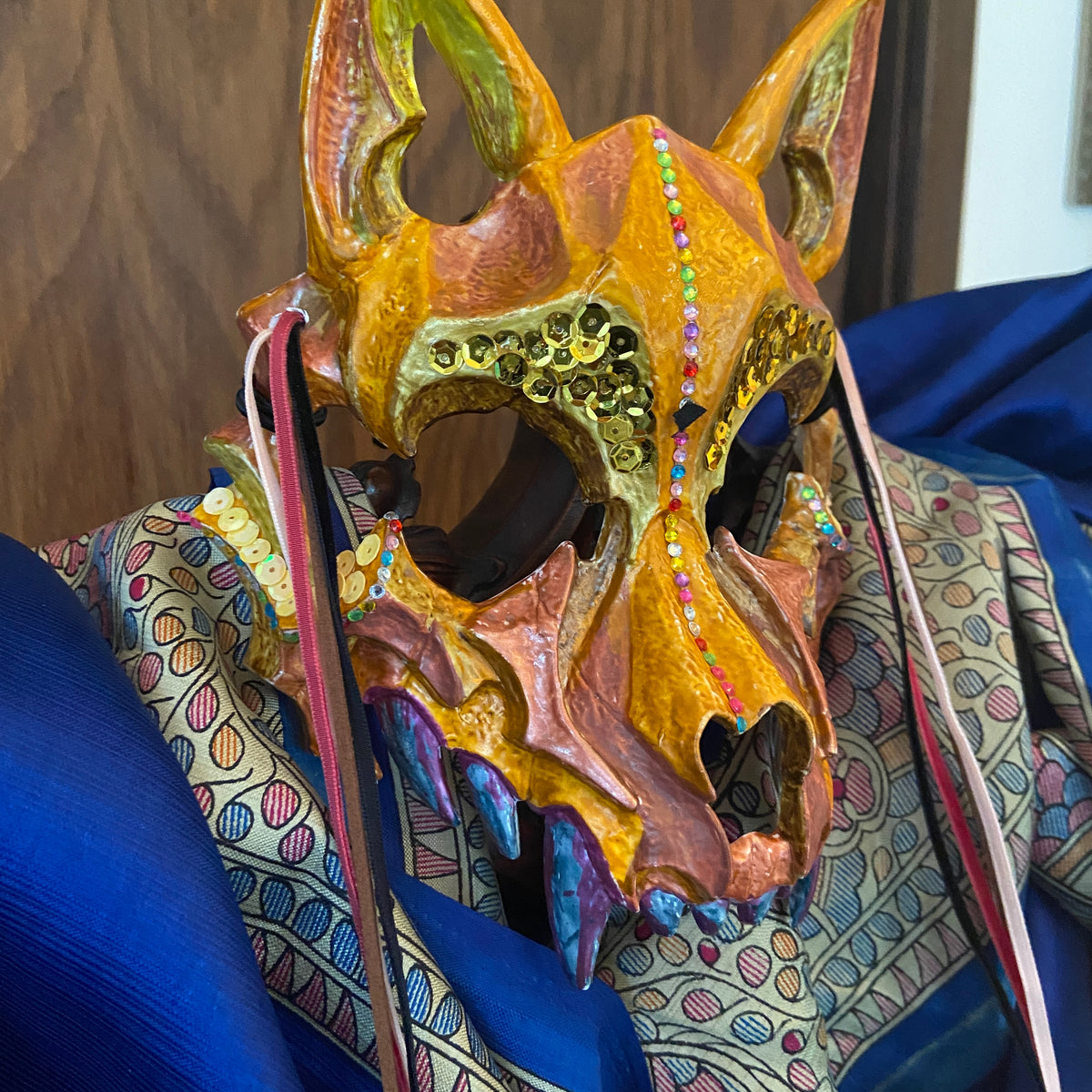 Not Just a Costume – Wearable Art Mask | Original S.O.P.H. Sculptural Mask