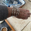 SKELETON CUFF BRACELETTE "GOT CHA"