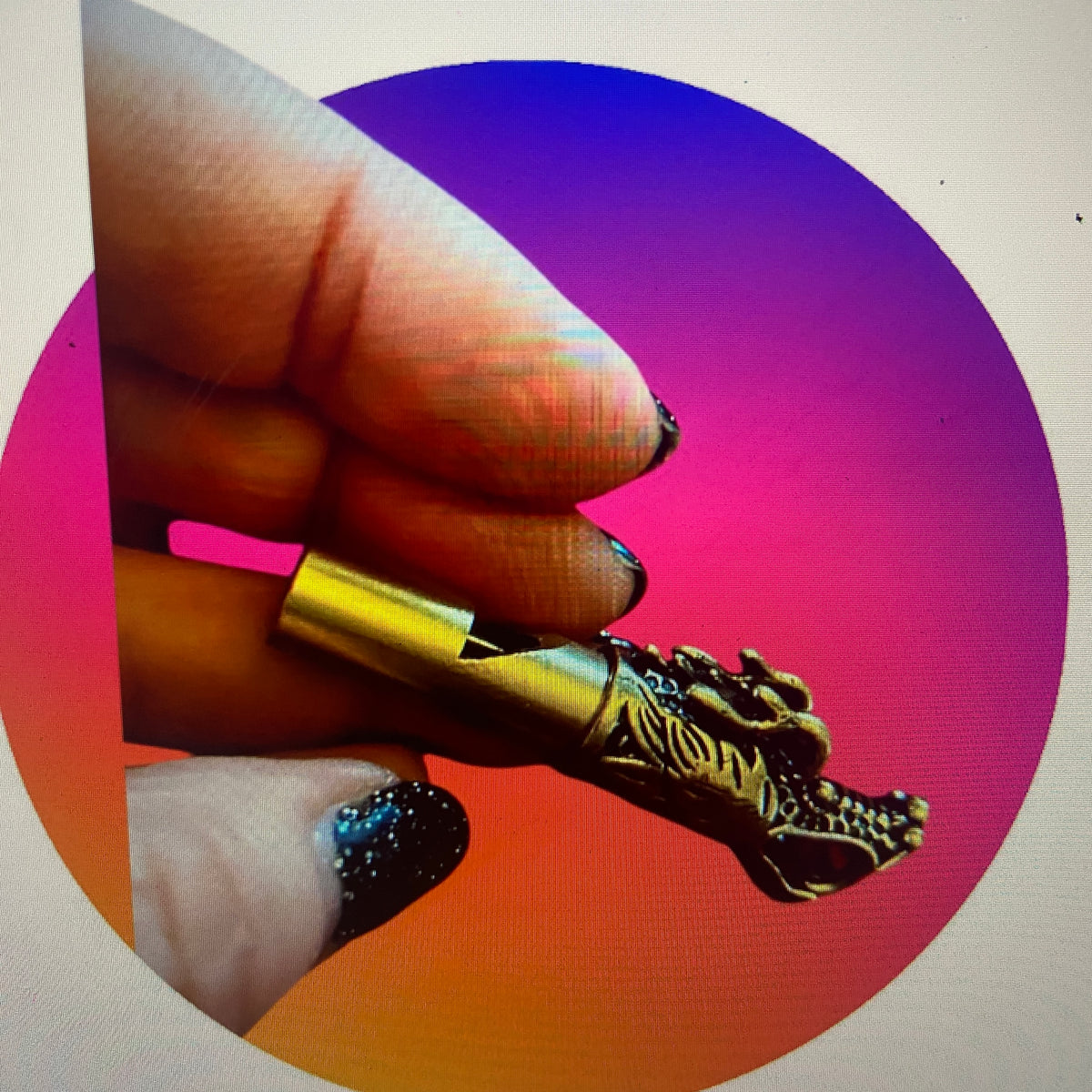 Brass Dragon Whistle – Loud Personal Protection Keychain