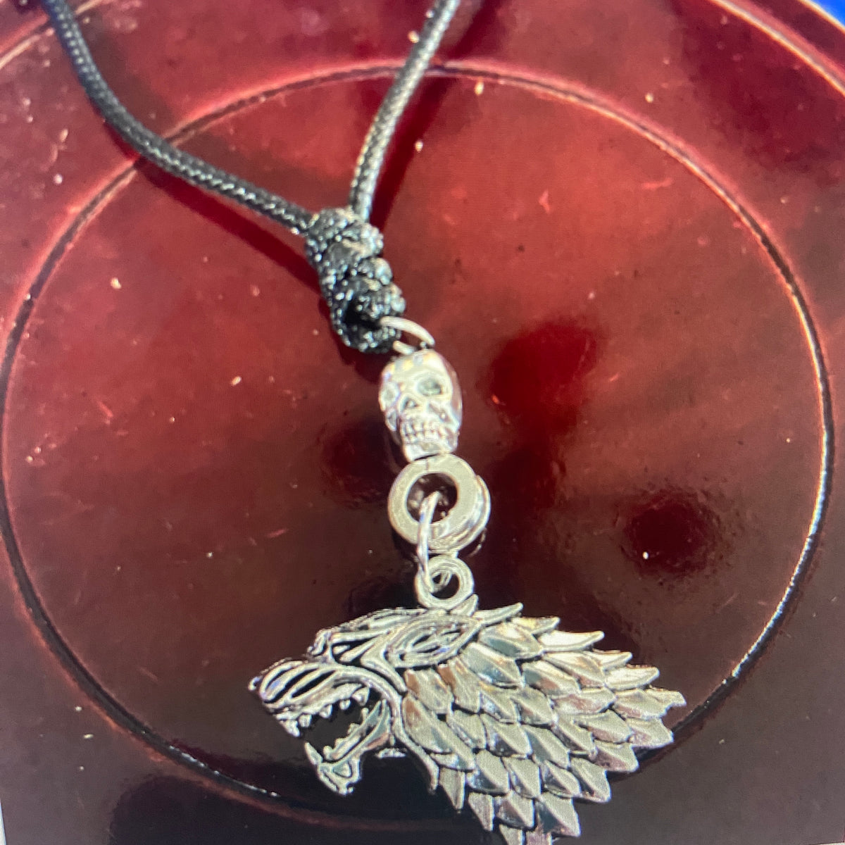 Viking Wolf God Hati – Norse Mythology Pendant Necklace