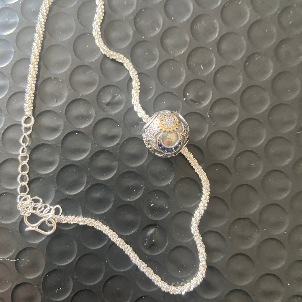 925 Celestial Gem Encrusted Bracelet – Witchy Statement Jewelry