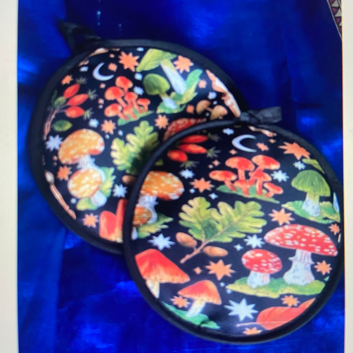 Forest Motif Pot Holders – Cottage Witch Kitchen Decor