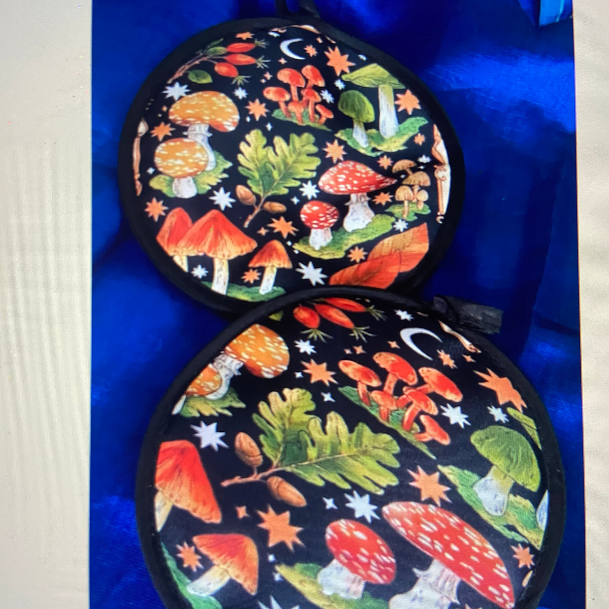 Forest Motif Pot Holders – Cottage Witch Kitchen Decor