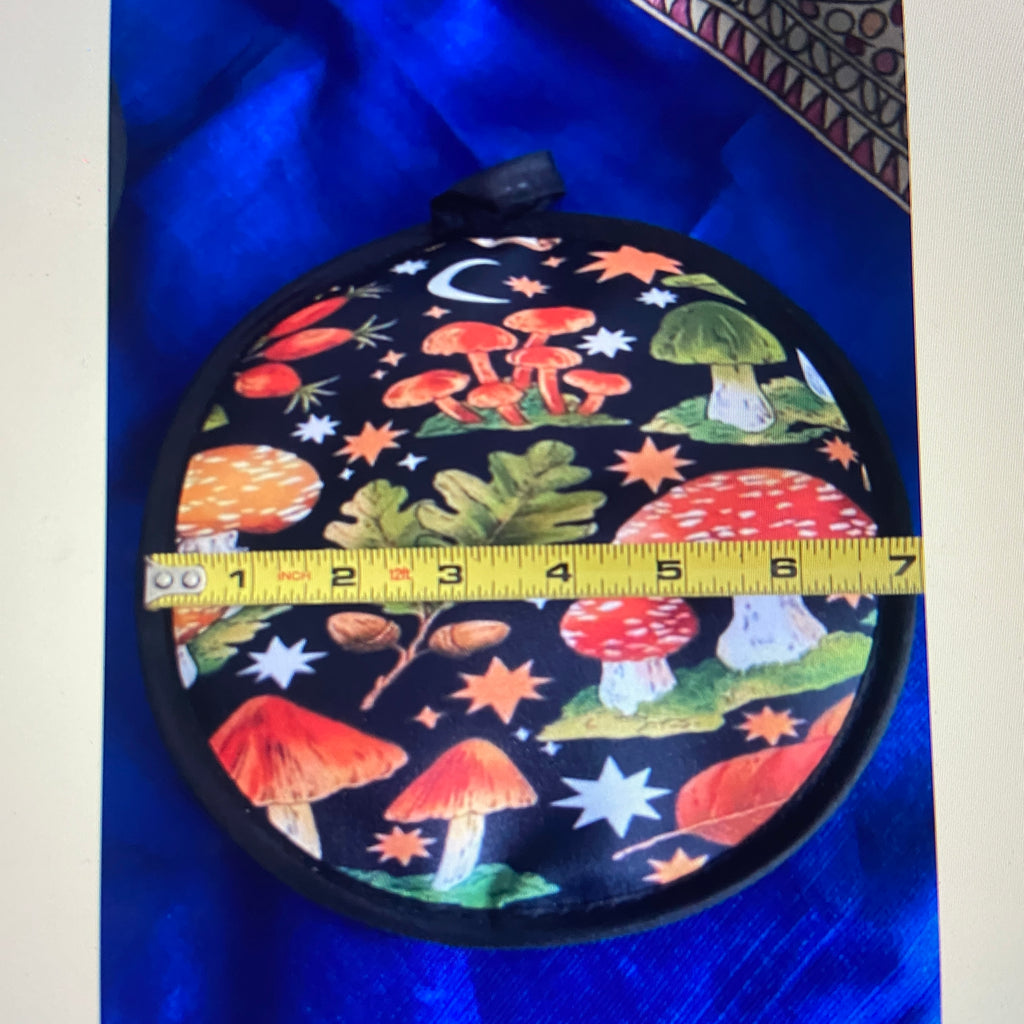 Forest Motif Pot Holders – Cottage Witch Kitchen Decor