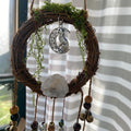 Dragon & Wolf Enchantment WIND CHIMES – Pagan Wall Decor