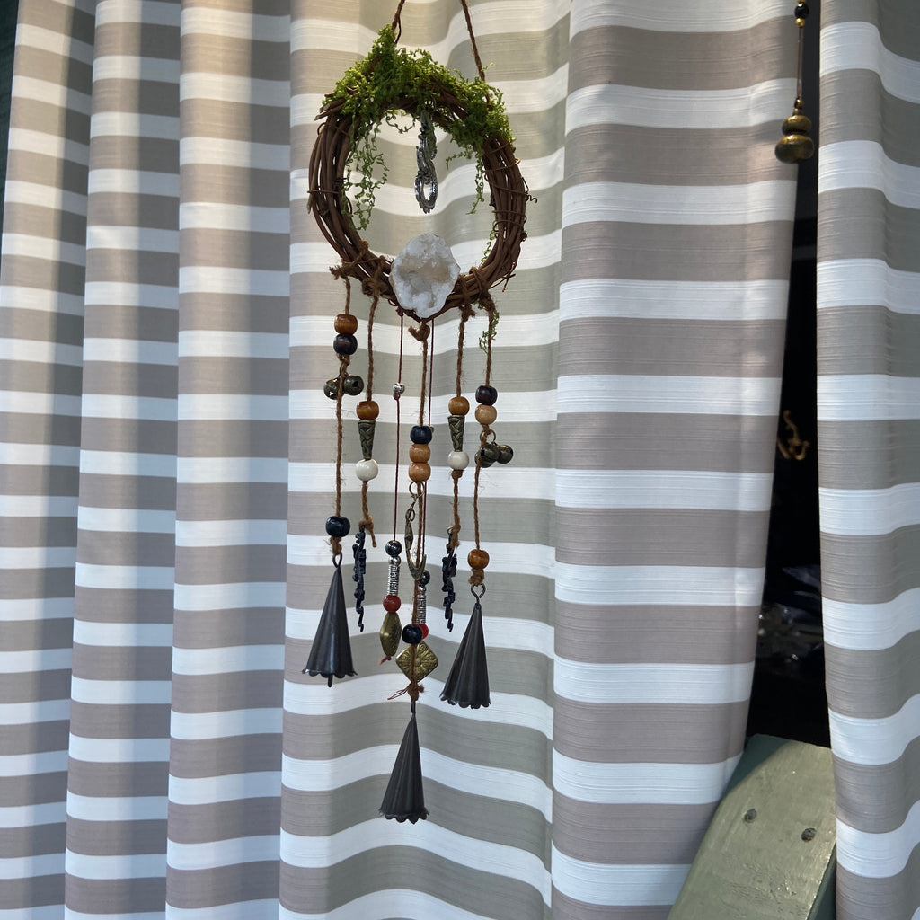 Dragon & Wolf Enchantment WIND CHIMES – Pagan Wall Decor