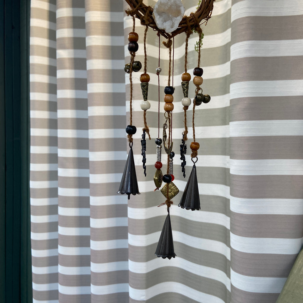 Dragon & Wolf Enchantment WIND CHIMES – Pagan Wall Decor
