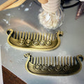 Viking Beard & Mustache Comb – Norse Grooming Gift for Men