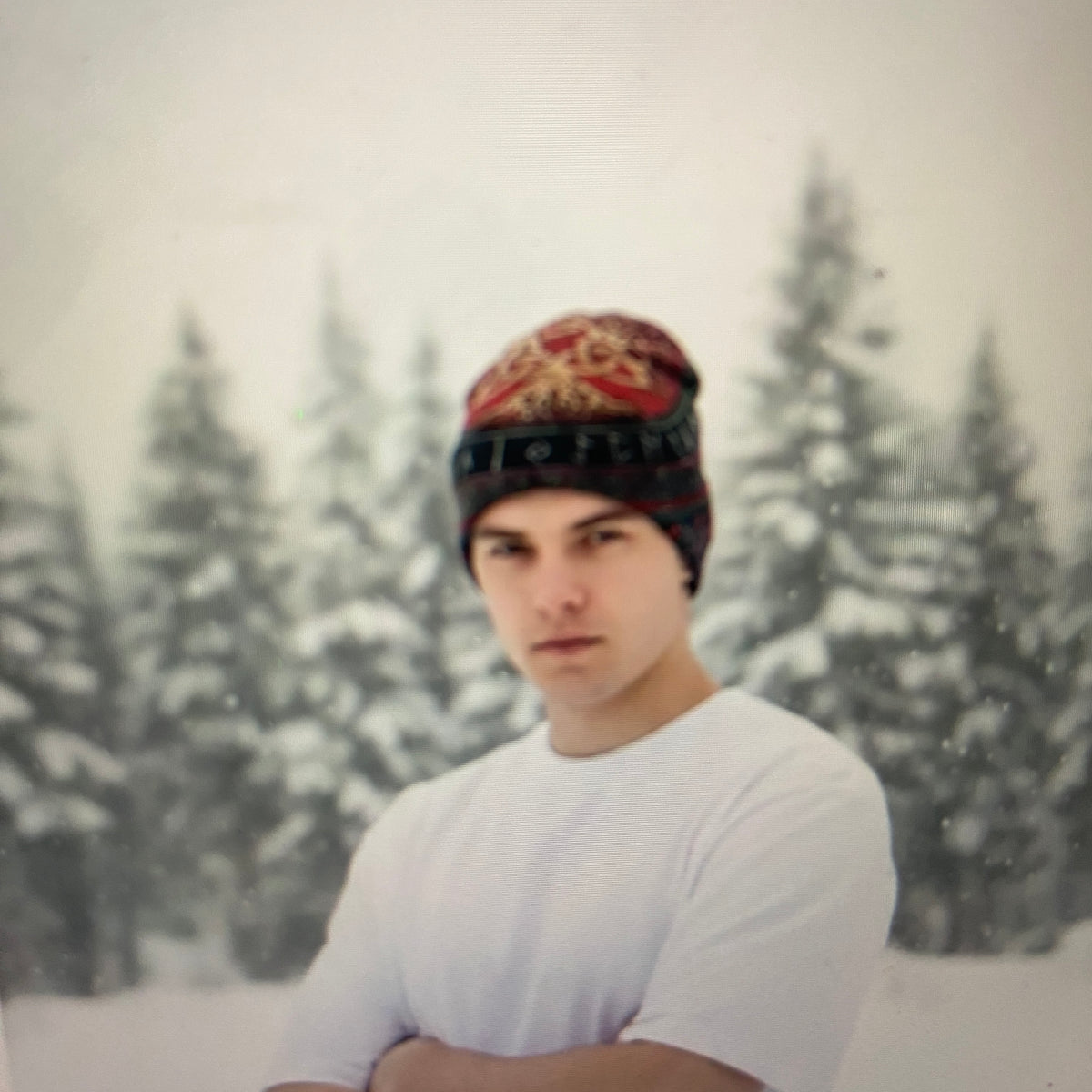 Viking Floppy Beanie – Norse Mythology Winter Hat