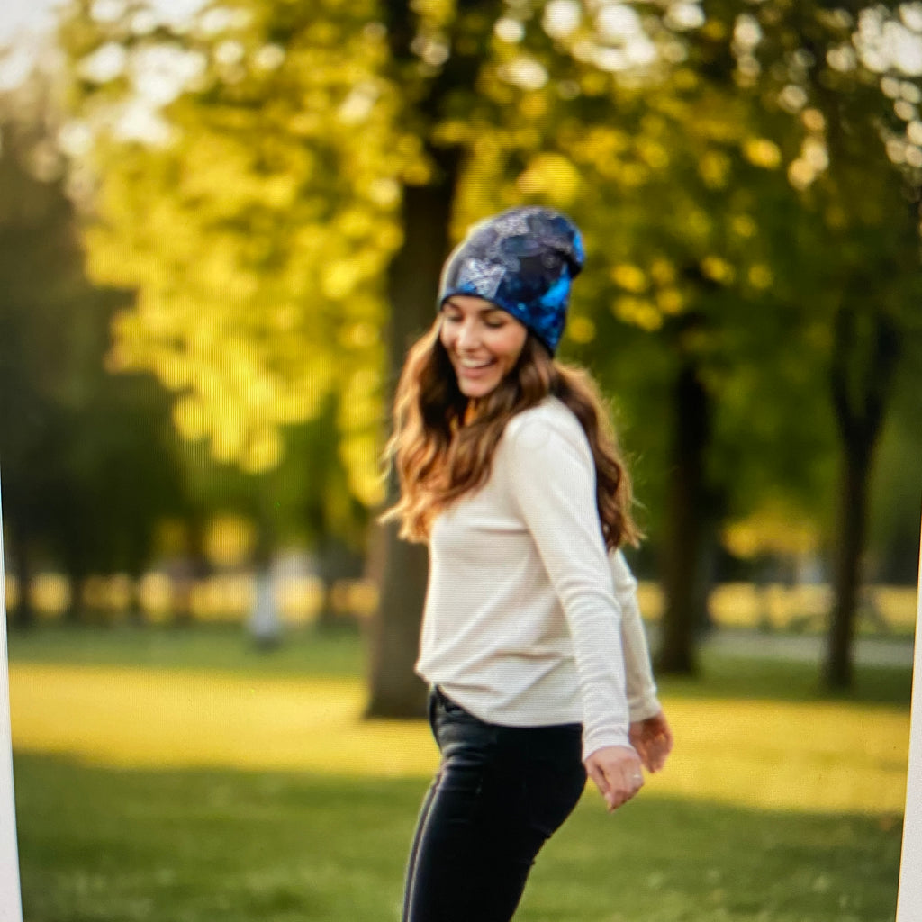 Viking Floppy Beanie – Norse Mythology Winter Hat