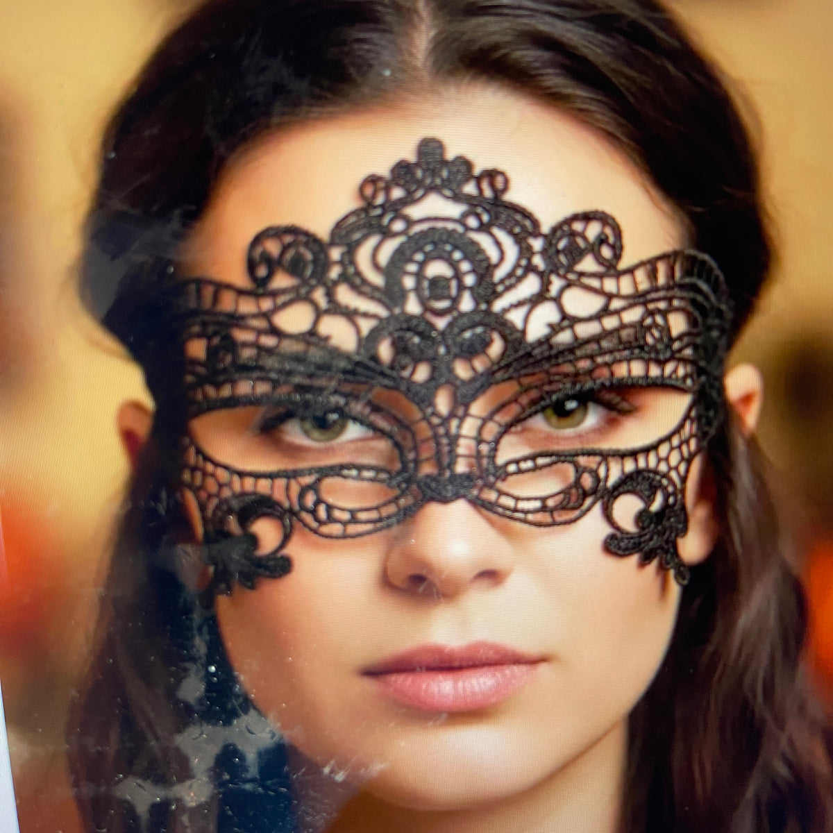 Victorian Lace Mask – Elegant Gothic Masquerade Mask