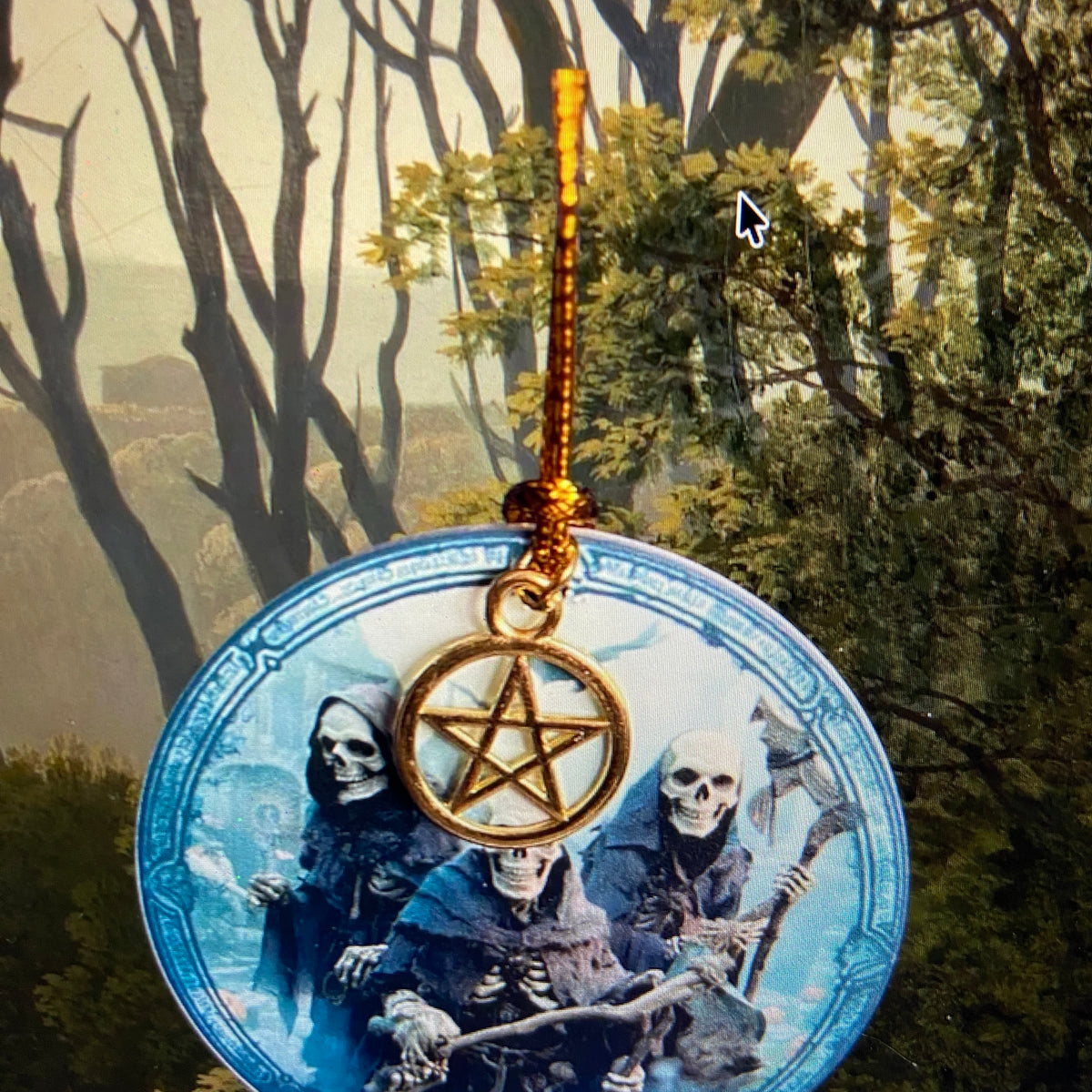 ODIN AND DARK ARMY ORNAMENTS or Mini Plaques