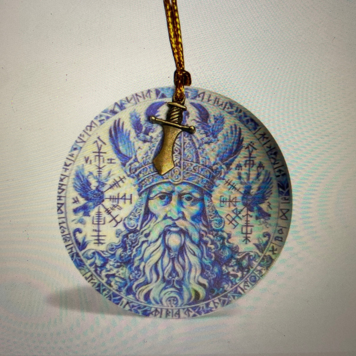 ODIN AND DARK ARMY ORNAMENTS or Mini Plaques