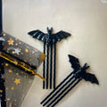 BAT HAIR PINS SET OF 2