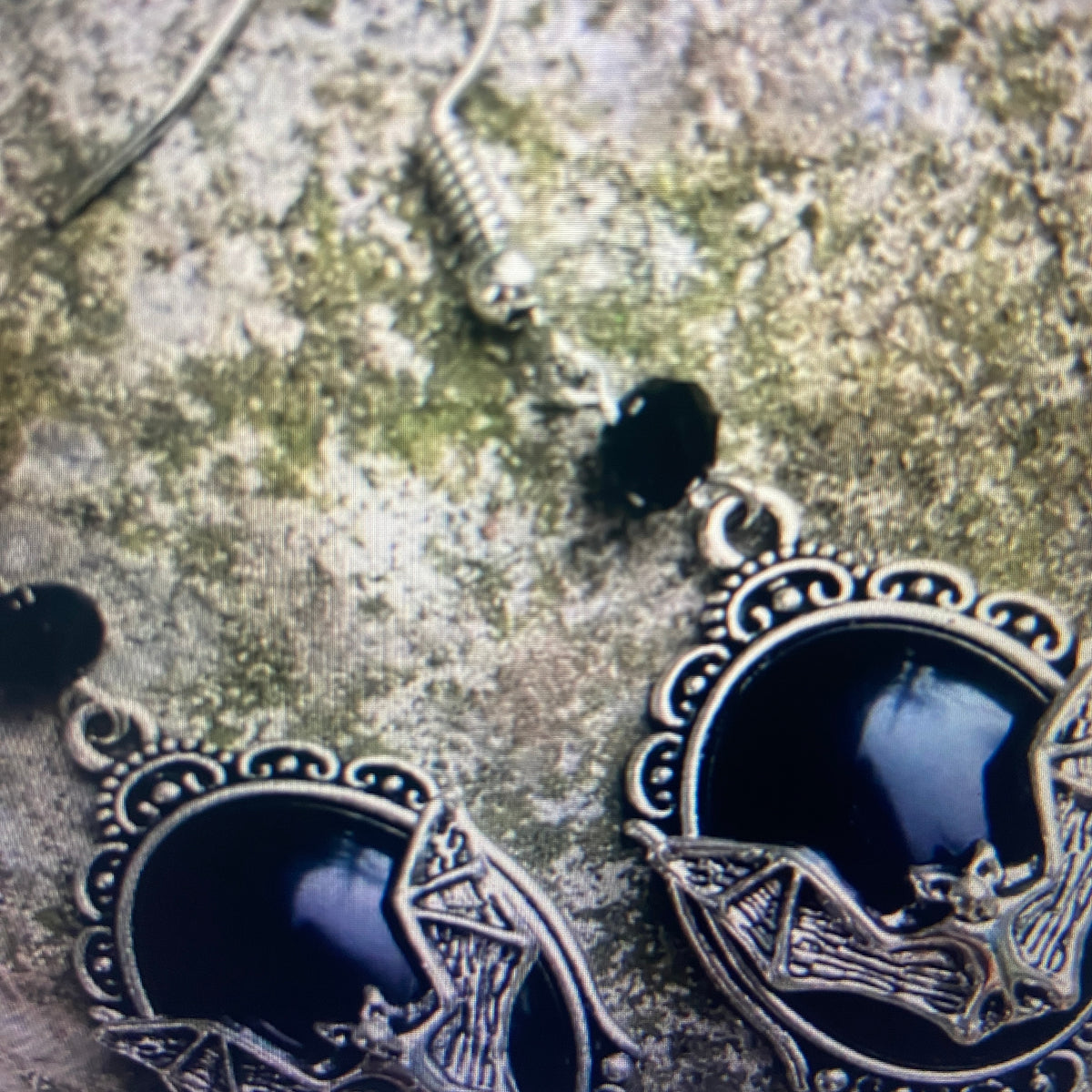 VICTORIAN BAT EARRINGS