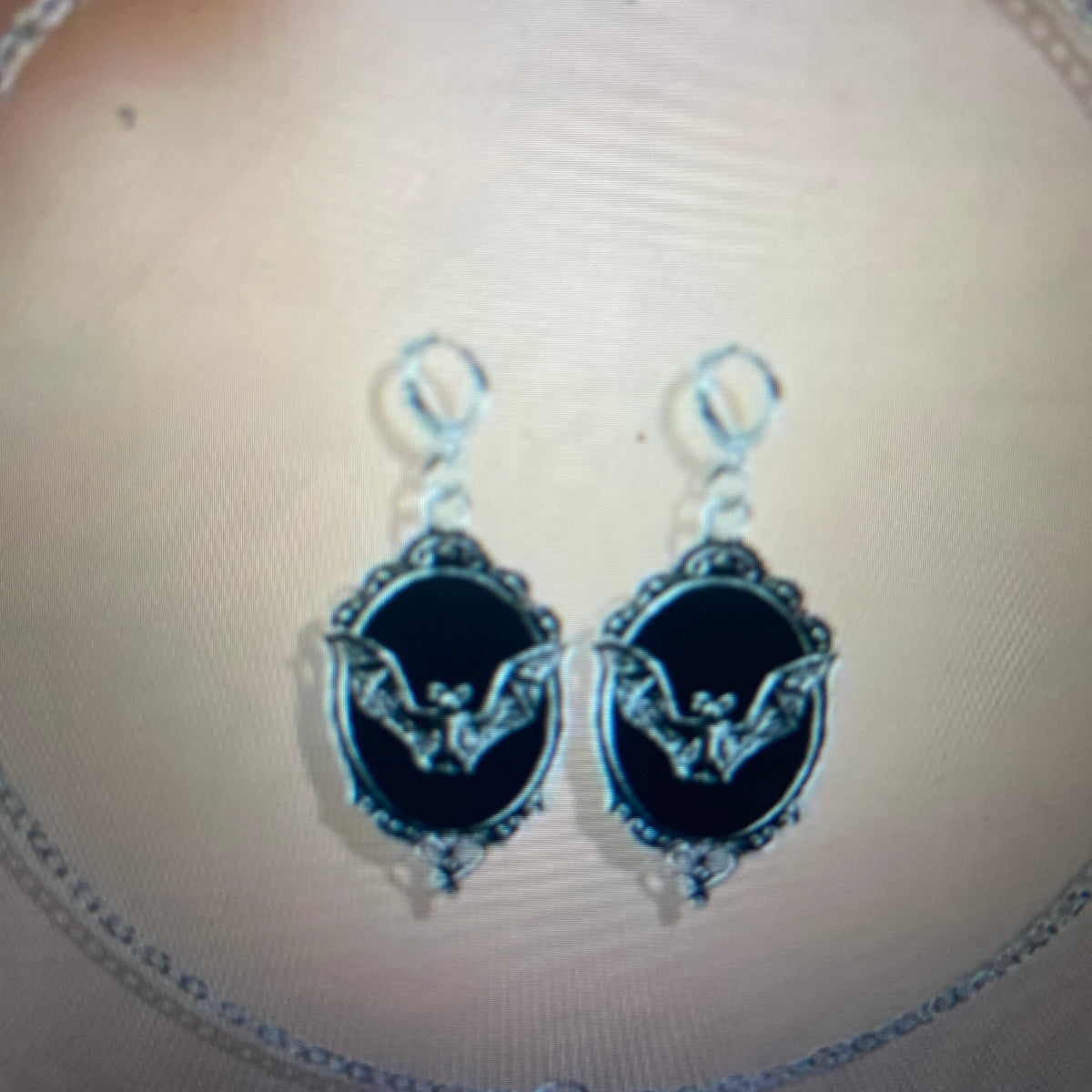 VICTORIAN BAT EARRINGS