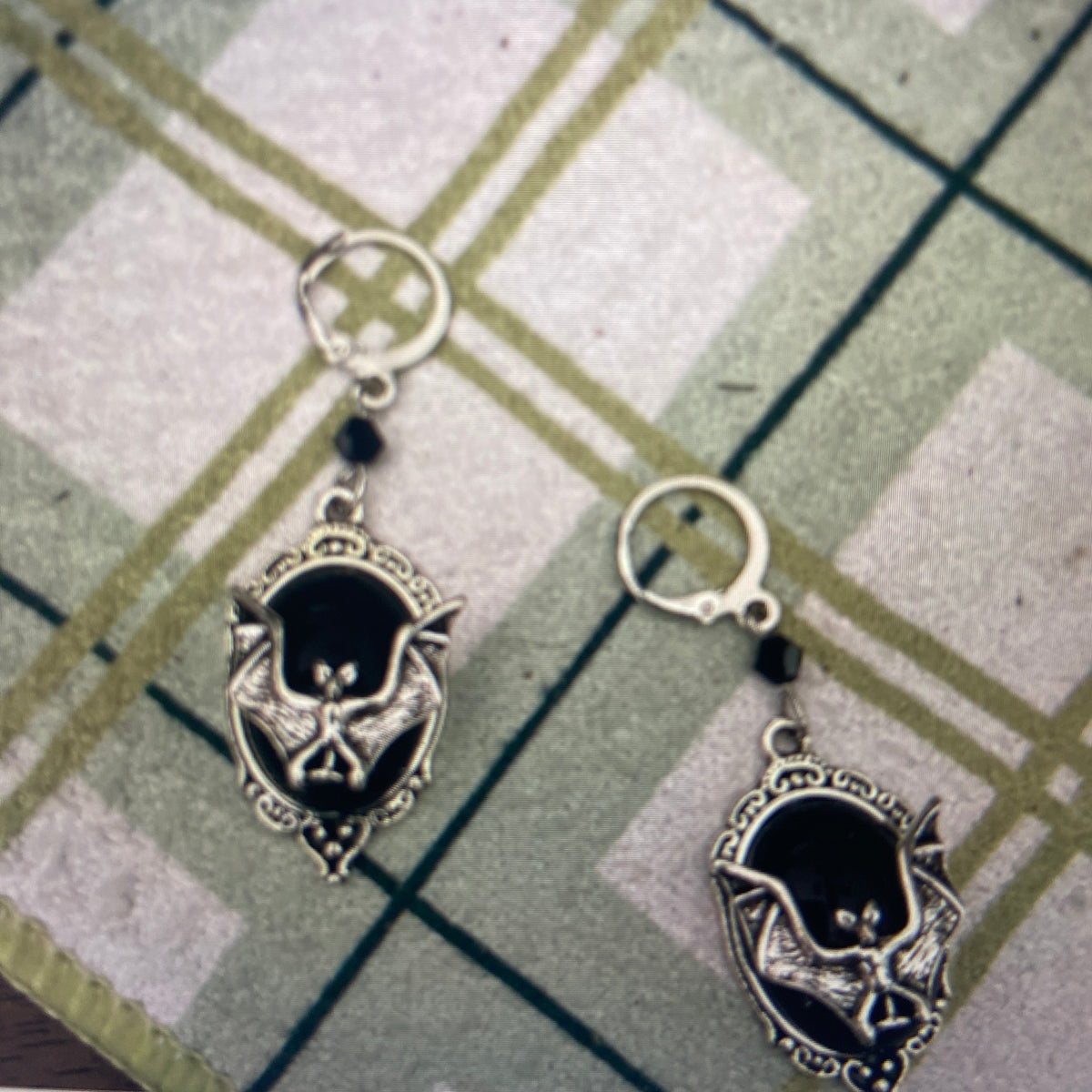 VICTORIAN BAT EARRINGS