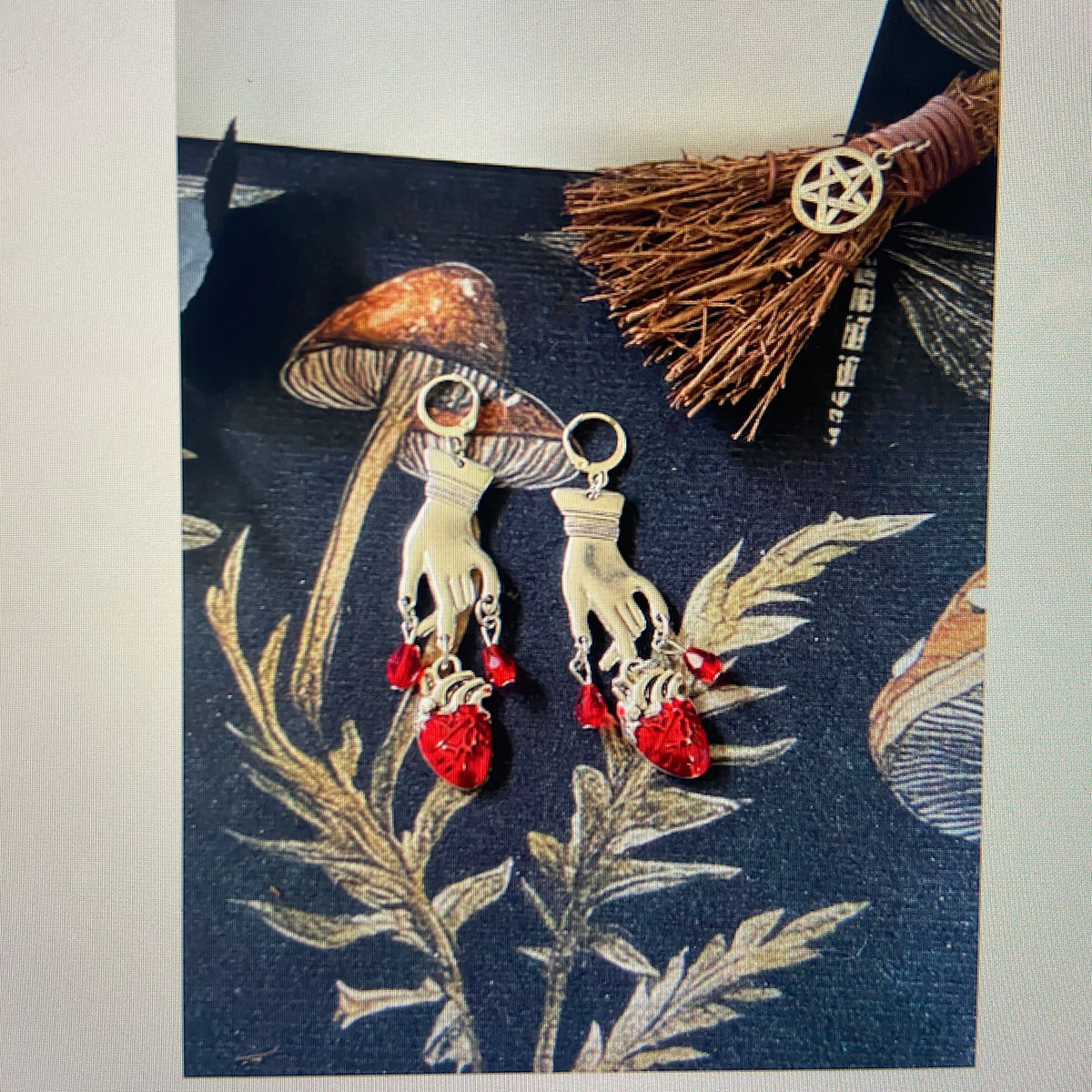 HANDS, HEARTS & GEMS EARRINGS