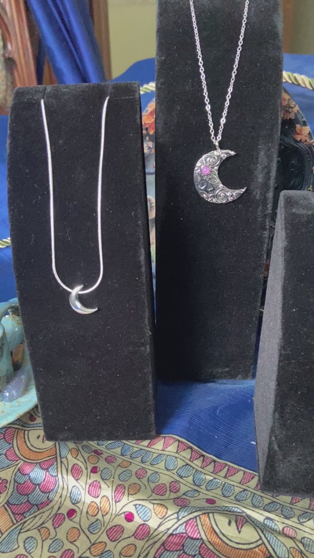 CRESCENT MOON PENDANTS 3 Styles